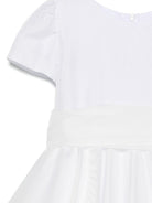 Abito per bambina Mariella Ferrari bianco con fiocco AT931 082 MARIELLA FERRARI 