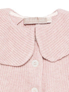 Cardigan per neonata La Stupenderia rosa con colletto arricciato 1TCGC22 M06 LA STUPENDERIA 