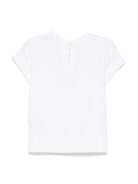 T-shirt per neonata Monnalisa bianco con stampa grafica x Disney 39E614 5002 0099 MONNALISA 