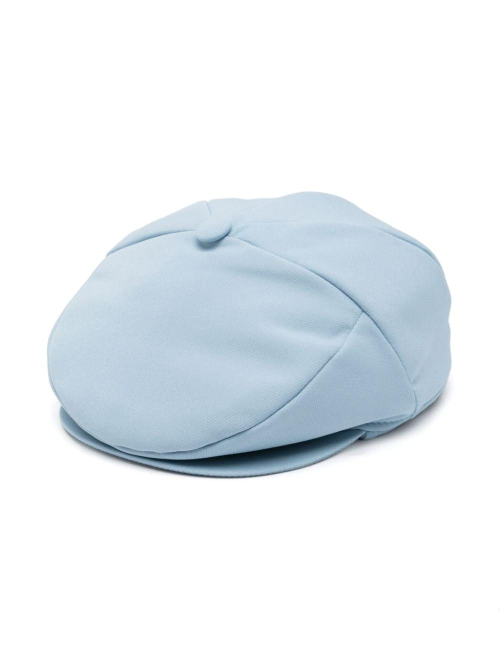 Cappello baker boy tartan per bambino Colorichiari azzurro con tesa curva MN9278474741 50 COLORICHIARI 