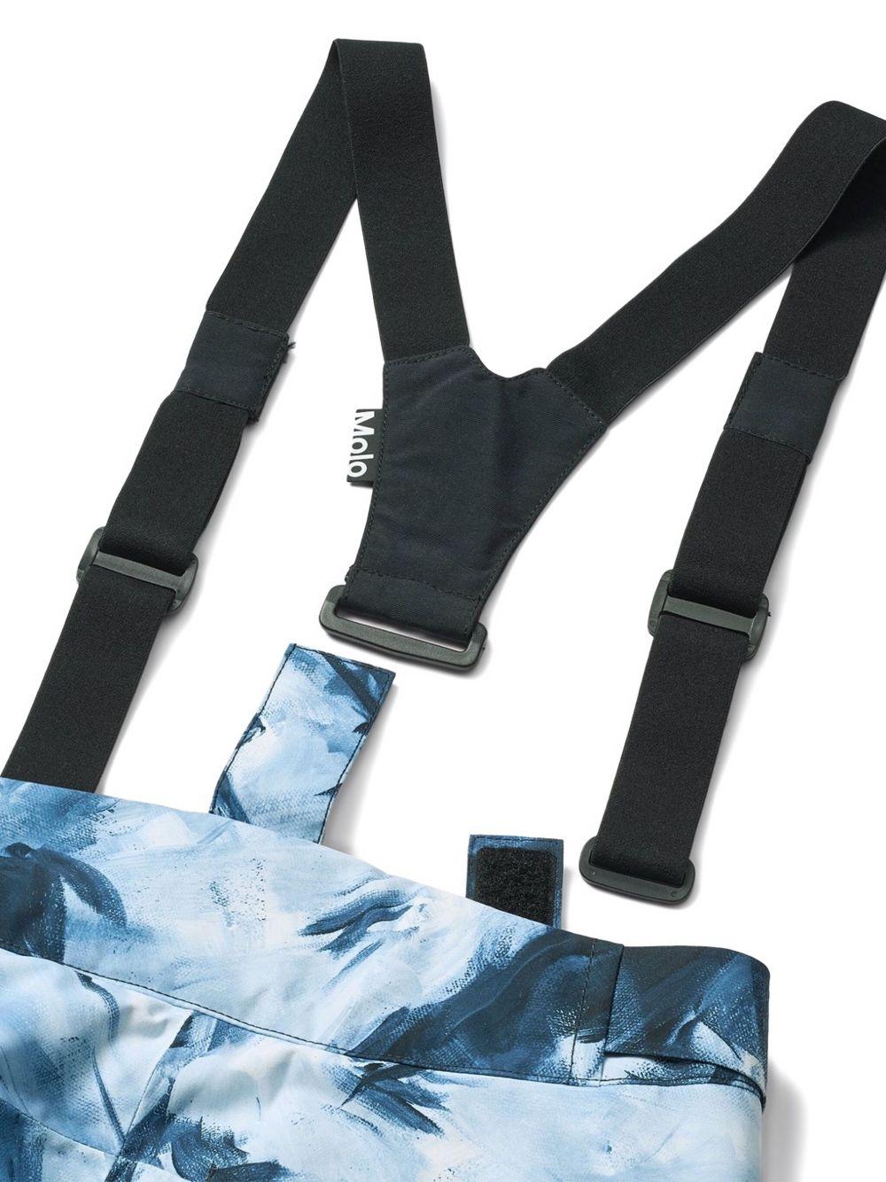 Pantaloni Jump Pro  per bambino Molo blu con due tracolle regolabili e rimovibili 5W25I101 9366 MOLO 