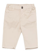 Pantaloni per neonato Emporio Armani Kids beige con elastico in vita 8NHJ02 4N7LZ 01M5 EMPORIO ARMANI KIDS 