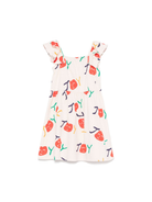 Abito per bambina Bobo Choses Smiling beige con dettagli ruches B125AC138 199 BOBO CHOSES 
