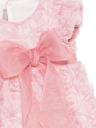 Abito per neonata La Stupenderia rosa con dettaglio fiocco 2CCAB66 X05 LA STUPENDERIA 