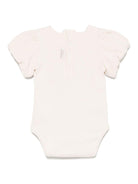 Body per neonata Donsje Nowie beige con motivo con ricamo 3032703 00003 DONSJE 