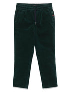 Chino per bambino Scotch & Soda verde affusolato a coste 177784 301 SCOTCH&SODA 