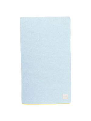 Coperta per neonato Gensami Kids azzurro con design intrecciato