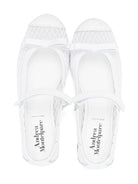 Ballerine per bambina MONTELPARE TRADITION bianco con strato a rete 80822 BIANCO MONTELPARE TRADITION 