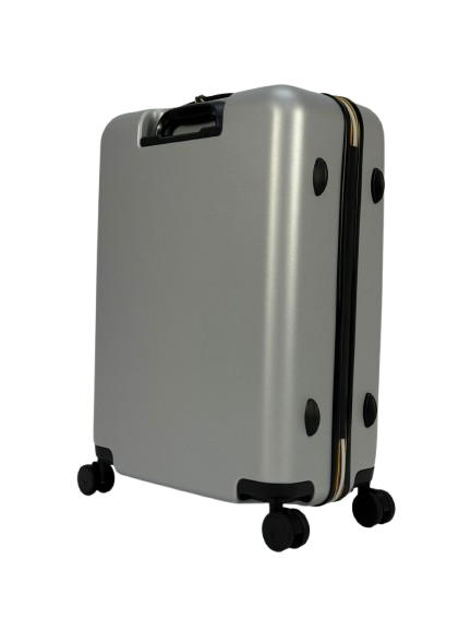 Trolley Eudoxieur per bambini K-Way Kids grigio con monogramma K-Way in rilievo tono su tono K81439W 08Y K-WAY KIDS 