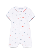 Tutina per neonato Tartine Et Chocolat bianco con stampa grafica CA33091 77 TArtine & Chocolat 