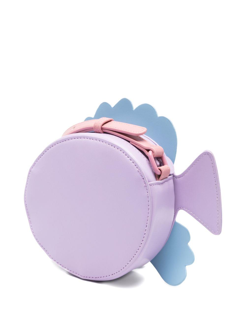Borsa con forma pesce per bambina Stella McCartney Kids multicolor con tracolla TY0A38 Z2429 539 STELLA McCARTNEY KIDS 