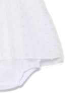 Abito per neonata Bonpoint nuage bianco con rifinitura con ruches S05XDRW00007 000 BONPOINT 