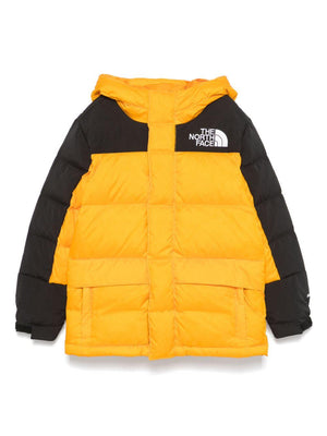 The North Face Kids Himalayan Jacket in Yellow with Stand-Up Collar