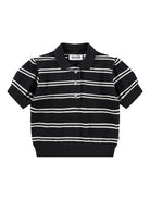 Polo Raki per bambino Molo nera con colletto stile polo 2S26A221 9495 MOLO 