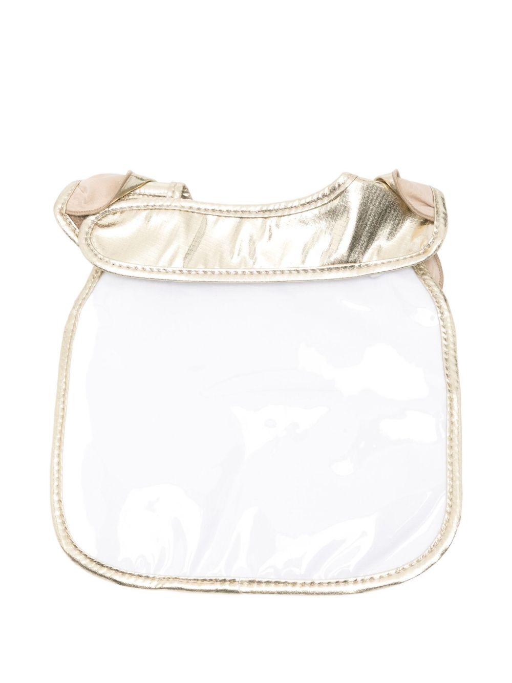 Bavaglino per neonata Billieblush oro con paillettes U21493 Z98 BILLIEBLUSH 