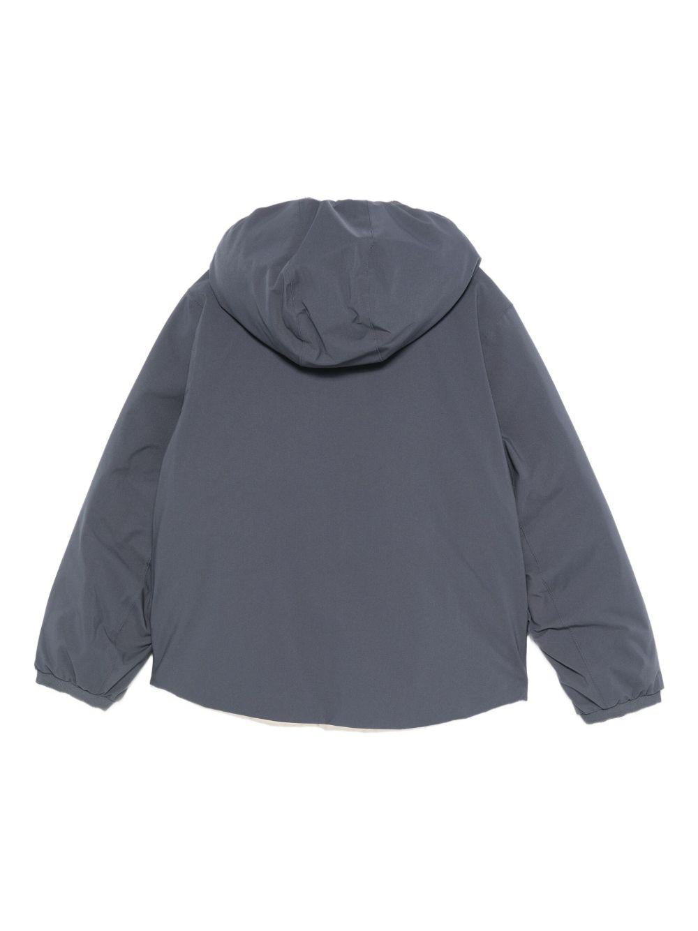 Giubbino per bambino K-Way Kids blu con toppa con logo K5128VW BBV K-WAY KIDS 
