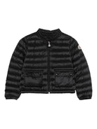 Piumino Lans per bambina Moncler Enfant nero con fodera in longue saison L19541A00032597YF 999 MONCLER ENFANT 