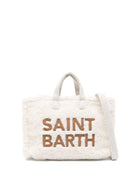 Phone Bag per bambina MC2 Saint Barth Kids bianca con dettaglio teddy PHONE004 01493I MC2 ST. BARTH KIDS 