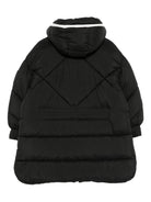 Giubbino per bambino MSGM Kids nero con design trapuntato F5MSJGPF005 110 MSGM KIDS 