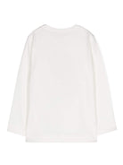 T-shirt con strass x Disney per bambina Monnalisa bianco con jersey leggero 19D611 4006 0001 MONNALISA 