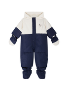 Tuta da neve per neonato Bonpoint blu con cappuccio W05ZOUW00006 177 BONPOINT 