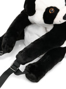 Zaino per bambina Molo Panda bianco e nero con dettagli in 3D 7NOSV204 1695 MOLO 