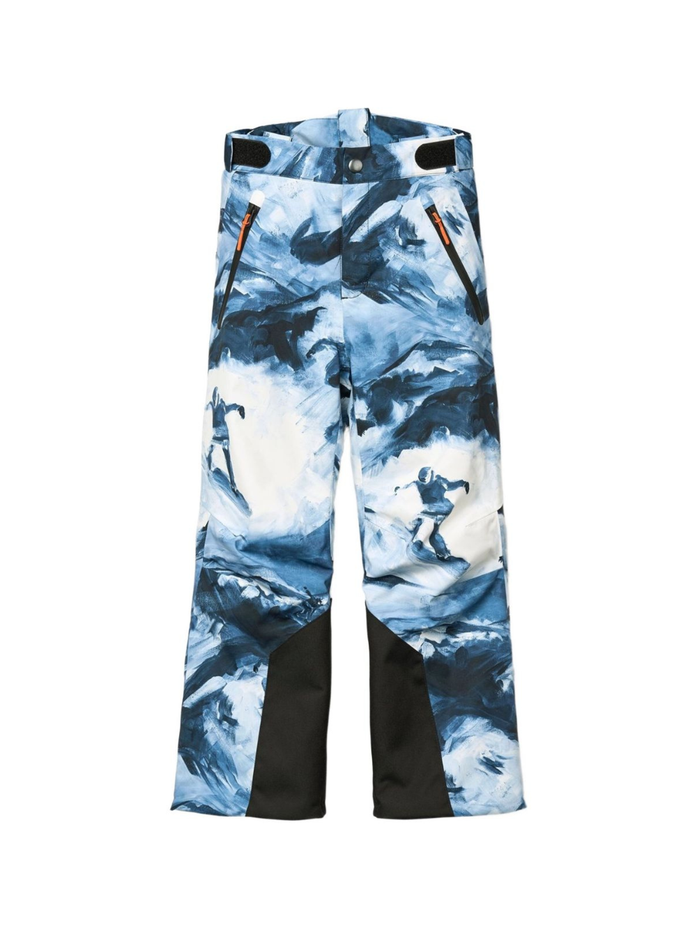 Pantaloni Jump Pro  per bambino Molo blu con due tracolle regolabili e rimovibili 5W25I101 9366 MOLO 