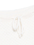 Set maglione e pantaloni per neonato Gensami Kids bianco con inserti grigi GPT-APE-WE OFF WHITE GENSAMI 