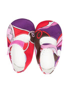 Ballerine per neonata Emilio Pucci Junior multicolore con stampa astratta PX0056 K0246 513RO EMILIO PUCCI JUNIOR 