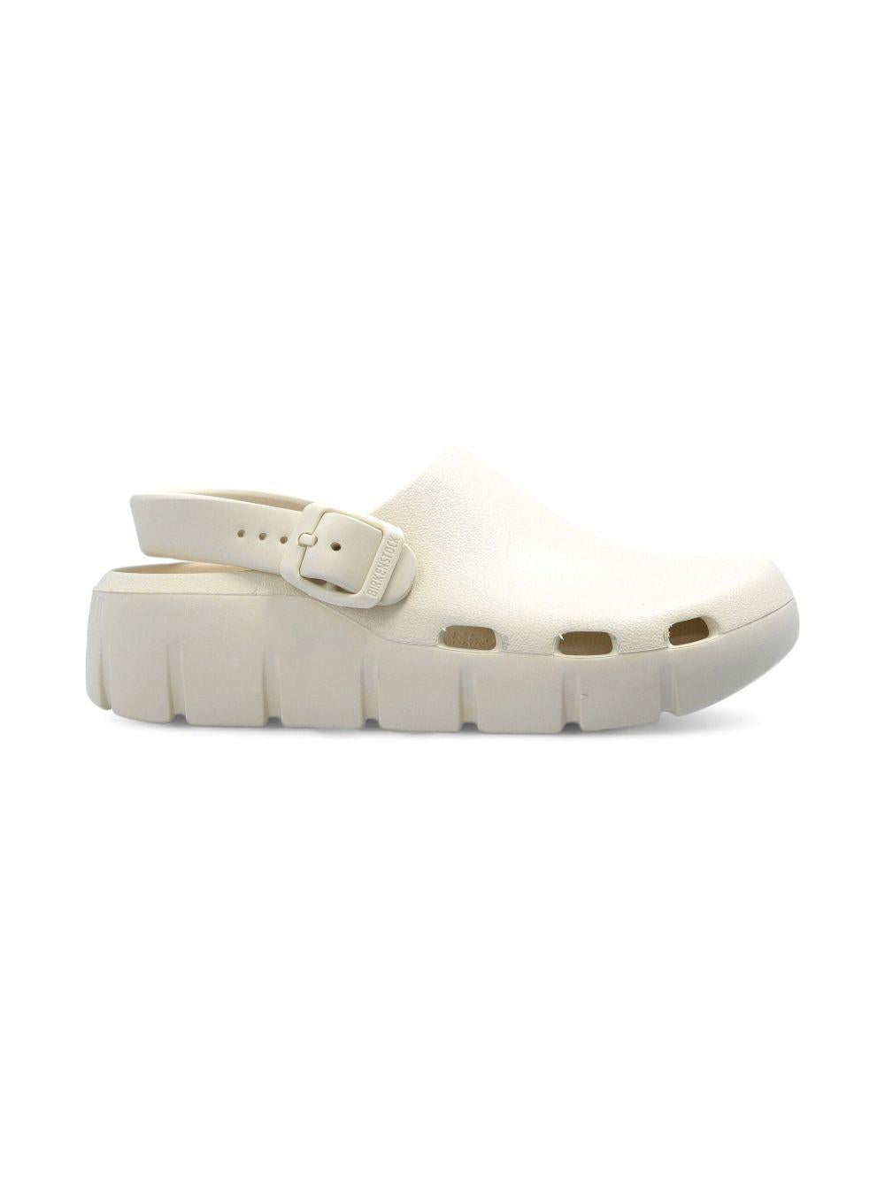 Sandali per bambini Birkenstock Kids Birki Flow beige con cinturino alla caviglia 1029567 EGGSHELL BIRKENSTOCK 
