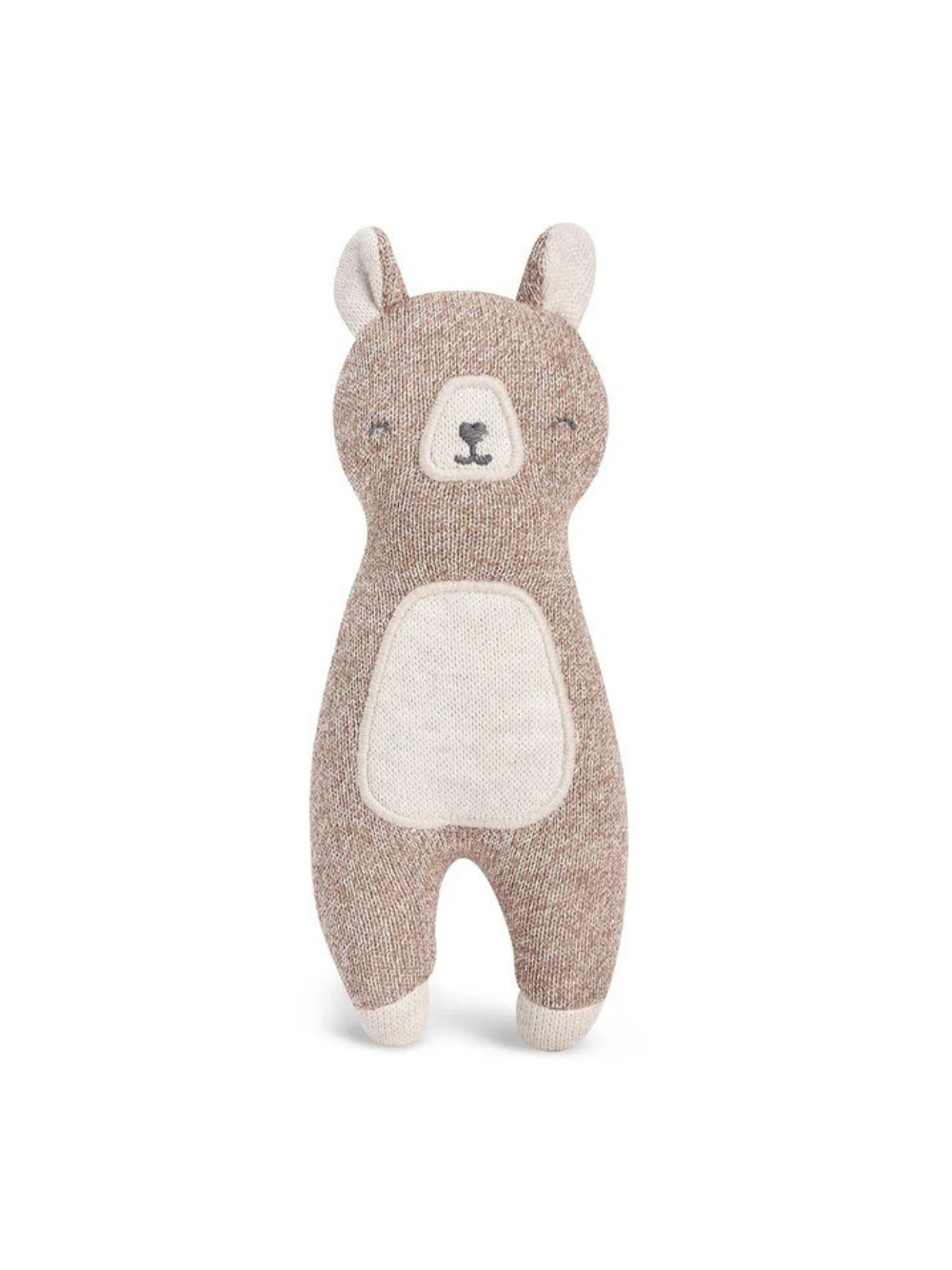 Giocattolo orsetto per neonati Avery Row marrone in cotone LHTBBE BROWN BEAR AVERY ROW 