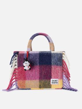 Charm con mini coccinella peluche per bambini MC2 ST. Barth Kids multicolore con laccio rosso CHARF01 01794I MC2 ST. BARTH KIDS 