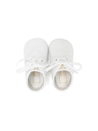 Scarpe primi passi per neonato Golden Goose Kids bianco con lacci F00775F006253 10189 GOLDEN GOOSE KIDS 