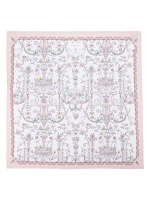 Lenzuola da culla per neonata Atelier Choux rosa con stampa all-over