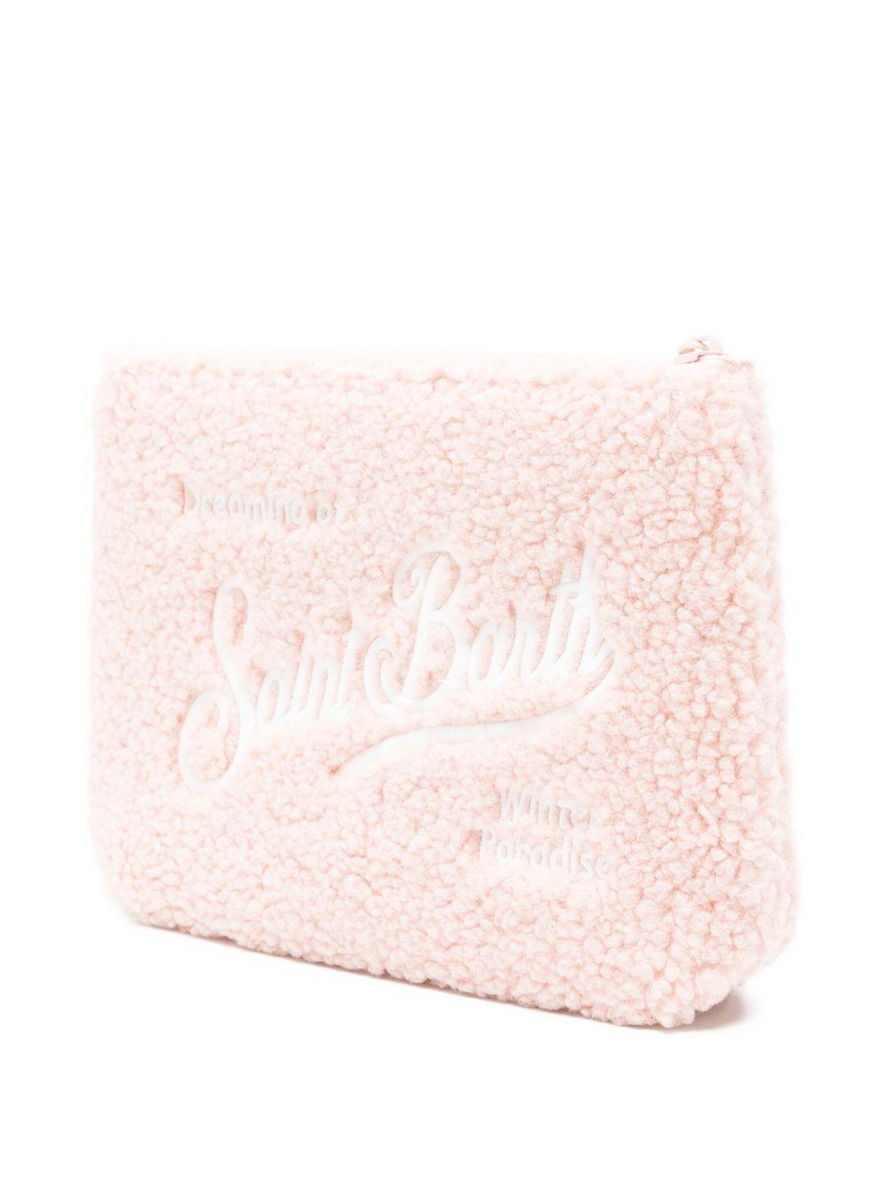 Pochette Aline per bambina MC2 Saint Barth Kids rosa con fodera in shearling ALI0023 00242I MC2 ST. BARTH KIDS 