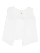 T-shirt per neonata Mariella Ferrari bianca con ricamo orsetto CO19 BURRO MARIELLA FERRARI 