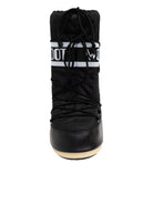 Stivali da neve Icon per bambini Moon Boot Kids neri con stampa 80D1400440 N001 MOON BOOT 