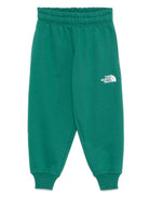 Pantaloni sportivi con ricamo per bambino The North Face Kids verde con due tasche laterali NF0A89HU NL11 THE NORTH FACE 