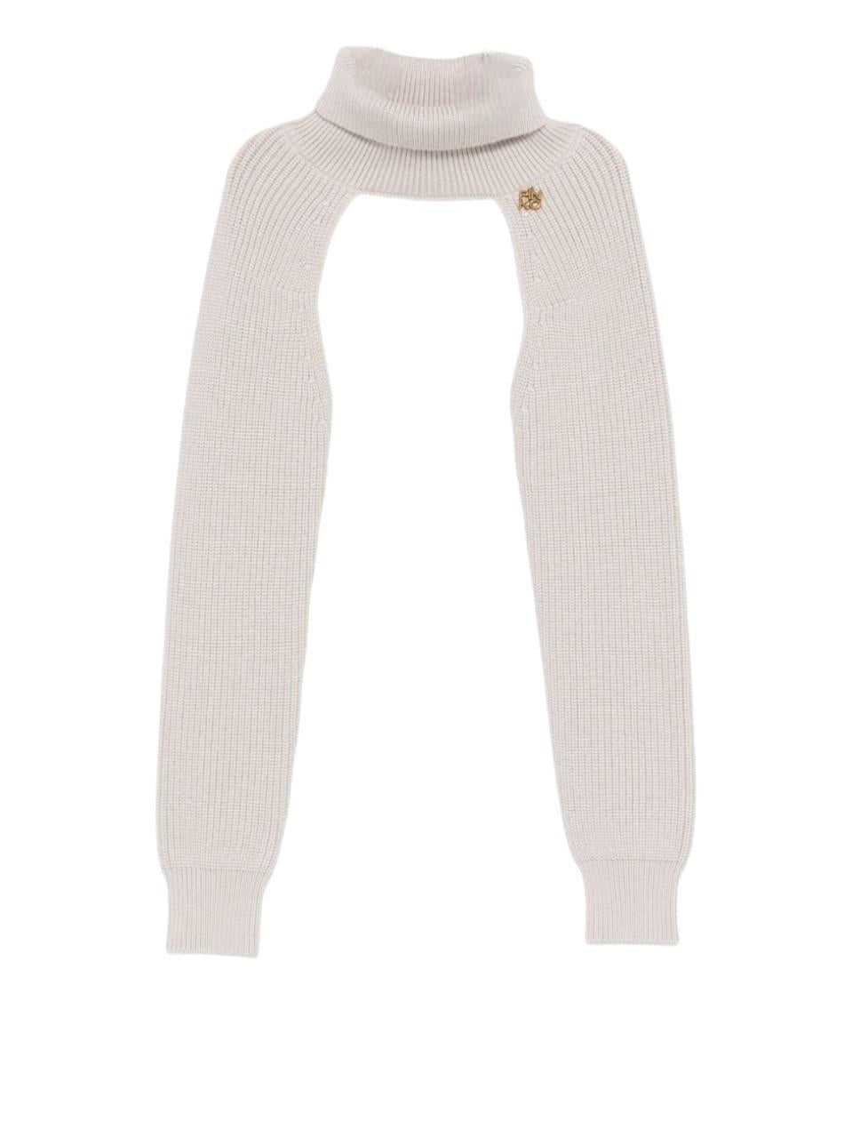 Coprispalle per bambina Pinko Kids grigio con dettaglio logo KFMA018CFL085 5028 PINKO KIDS 