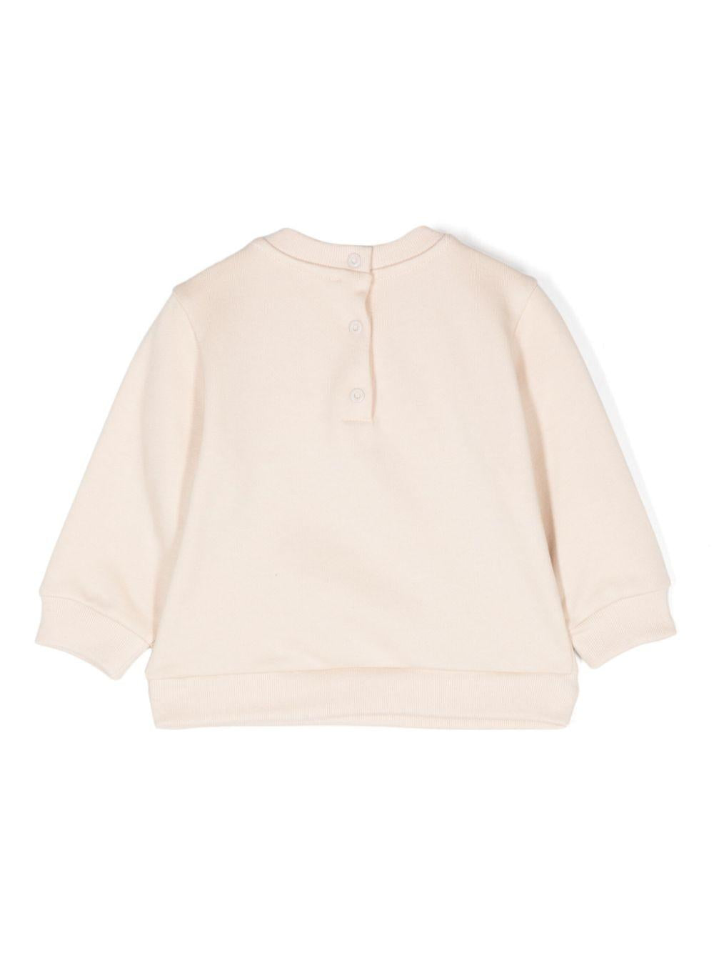 Felpa con stampa grafica per neonato Fendi Kids rosa con bottoni a pressione sul retro BUH075 5V0 F1P2N FENDI KIDS 
