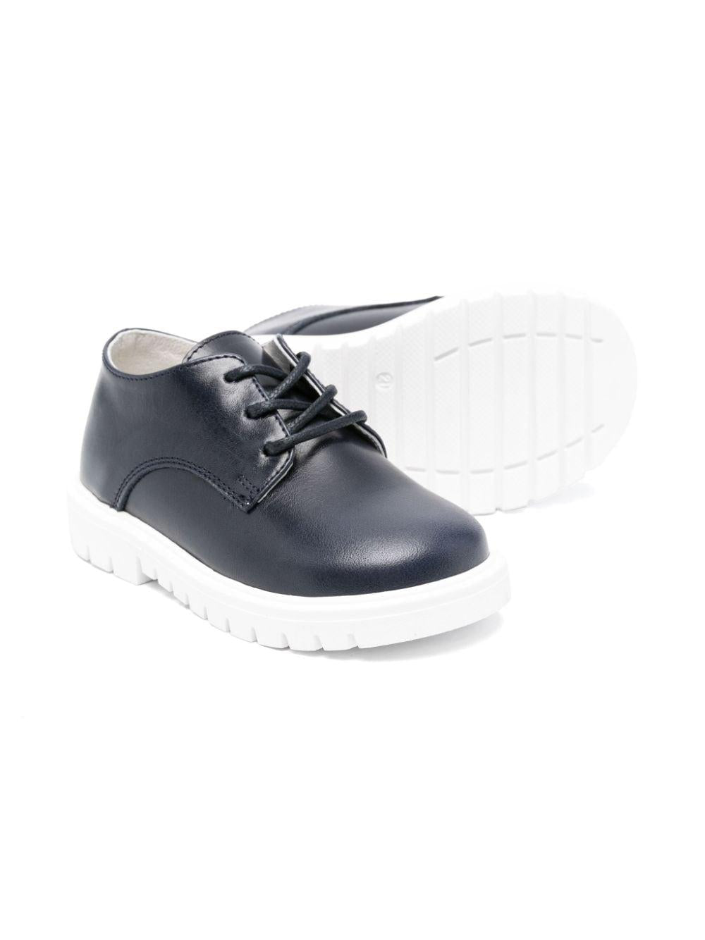Sneakers in pelle PB5282 BLUE BABYWALKER 
