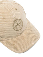 Berretto per bambino Stone Island Junior beige con visiera curva K2S169100003S0230 V0095 STONE ISLAND JUNIOR 