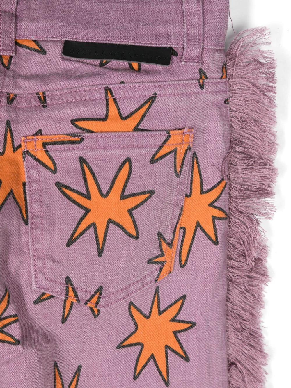 Jeans Bright Stars TV6B00 Z2033 557AR STELLA McCARTNEY KIDS 