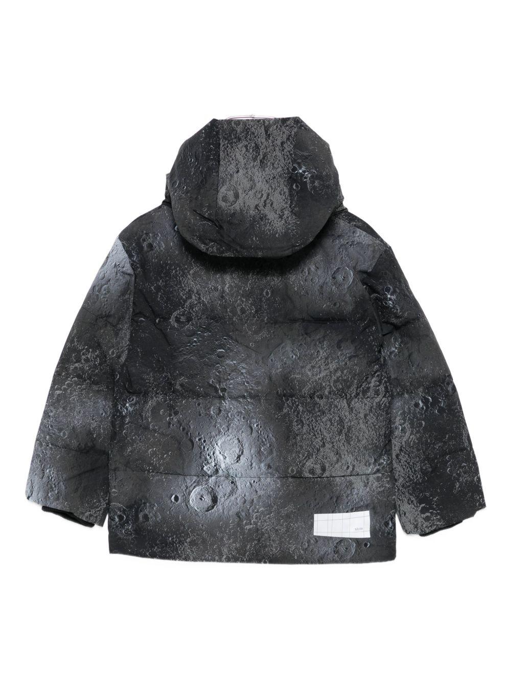 Giubbino Hilo per bambino Molo nero con stampa all-over 5W25M305 9371 MOLO 