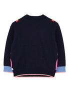 Maglione per bambina Billieblush blu con motivo farfalla U21368 85T BILLIEBLUSH 