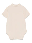 Body per neonata Donsje Frenky beige con dettaglio con ricamo ad ape 3036401 00037 DONSJE 