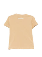 T-shirt per neonato Trussardi Junior beige con stampa grafica TIP26072TS BROWN INC. TRUSSARDI JUNIOR 