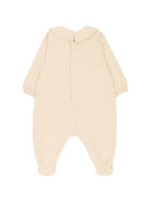 Tutina per neonati Moschino Kids beige con Teddy Bear MUY098LCA19 20404 MOSCHINO KIDS 