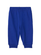 Pantaloni sportivi Equestrian Knight per neonato Burberry Kids blu con vita elasticizzata 8093225 B7323 BURBERRY KIDS 