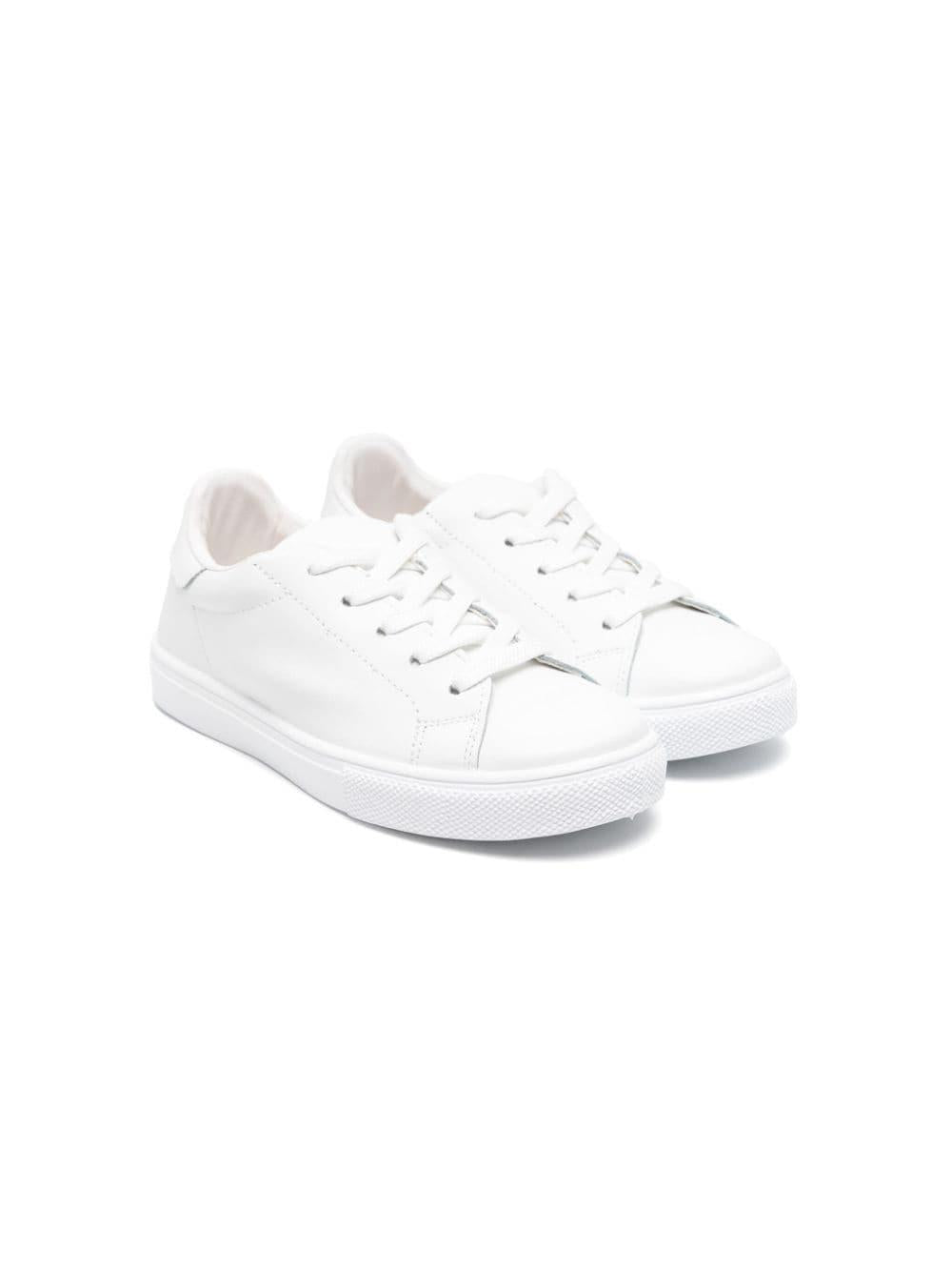 Sneakers per bambino Paolo Pecora Kids bianco in finta pelle PP3603-25E BIANCO PAOLO PECORA KIDS 